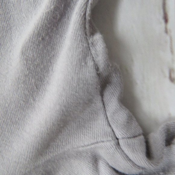 Light Grey Short Sleeve T-Shirt With Silver Animal Print Applique - Picture 9 of 9